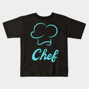 Chef Kitchen Hat Cooking Kids T-Shirt